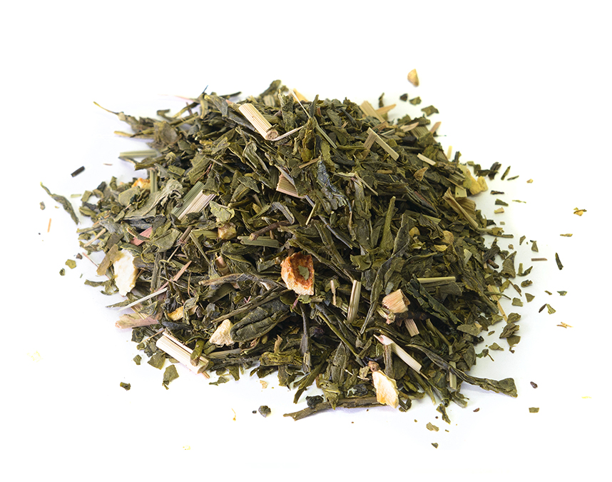 апельсин с имбирем (samovartime) / чай зеленый ароматизированный Тверь