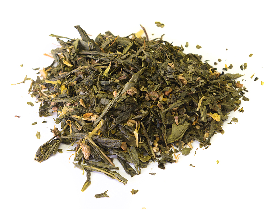 с имбирем и медом (samovartime) / чай ароматизированный зеленый Тверь