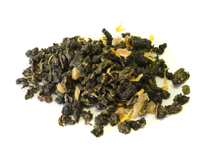 взрывной абрикос (samovartime) / чай улун Тверь