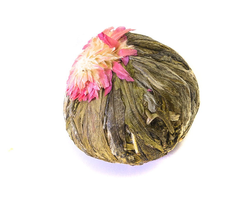 с цветами с ароматом банана (samovartime) / чай связанный Тверь